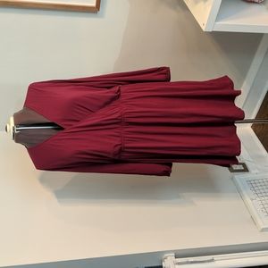 Burgundy Dress